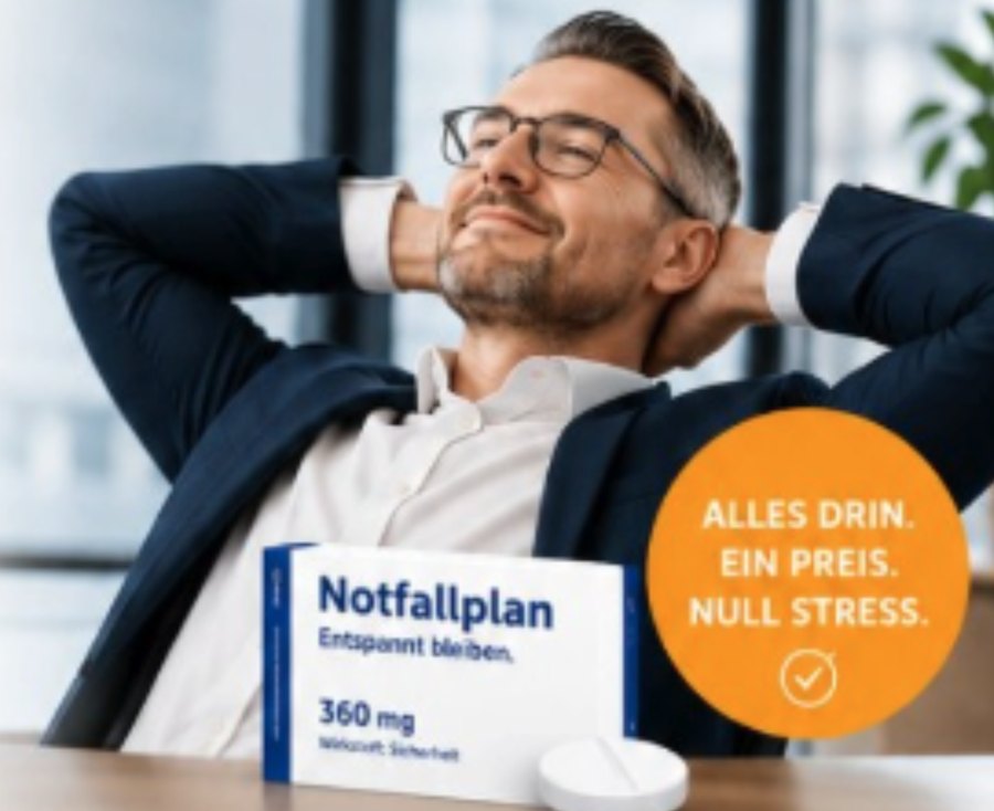 Entspannt bleiben – Notfallplan 360 mg: Rundumschutz für Ihre IT